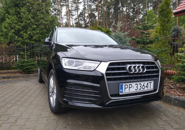 Audi Q3 cena 79900 przebieg: 68000, rok produkcji 2018 z Piła małe 79